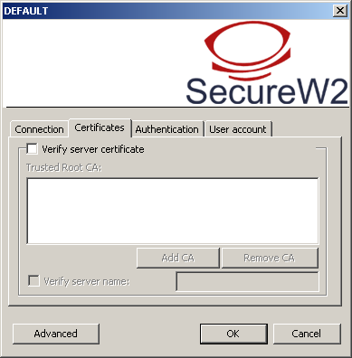 SecureW2 Certificates